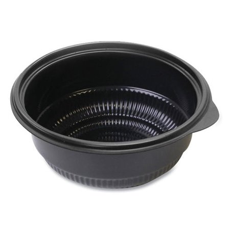 COMIDA 16 oz 6 in. Combo Bowl, Black CO1895573